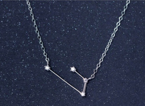 Colier din argint cu Constelatia BERBEC silver cod ARG02A