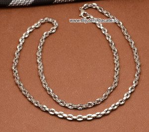 Lant Byzantine din Inox Ton Argintiu cod L148D