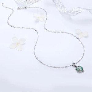 Colier din argint Fashion Design Love Of Mermaid ARG404H
