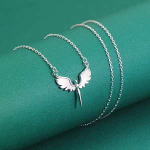 Lantisor Ingeras Din Argint 925 ---Angel Wings -- ARG04D