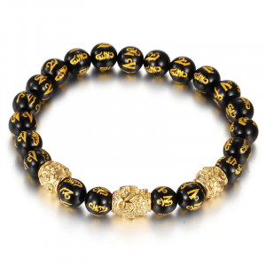 BRATARA - BUDHA - VINTAGE- PATINATA ARTIFICIAL B978