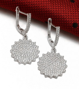 Cercei din argint Diamond Stars 6grame