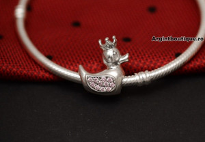 CHARM ARGINT 925 -DUCK QUEEN- Roz CHA1060