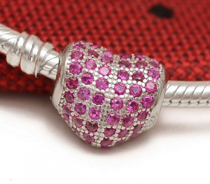 CHARM ARGINT 925 -INIMA ROZ- CHA1038