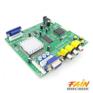 Placa convertoare CGA EGA YUV TO 2 X VGA