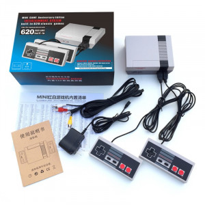 Consola retro 8-bit 620 jocuri Entertainment System NES replica