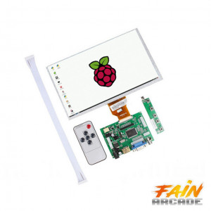 Display 9 inch Raspberry pi HDMI VGA AV LCD 1024x600
