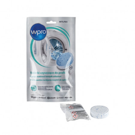 Pastile anticalcar pentru curatarea masini de spalat rufe WPRO C00384526, 484000008492