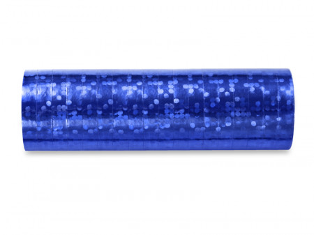 Serpentine albastre holografice 3.8m , 18 buc / set