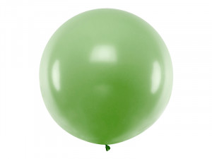 Balon urias Pastel Green din latex 100 cm