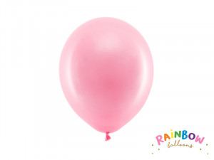 Baloane roz 23 cm , 10 buc / set
