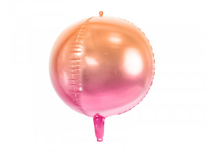 Balon forma sferica Ombre Ball din folie 35cm
