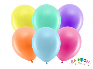 Baloane colorate 30 cm , 10 buc / set