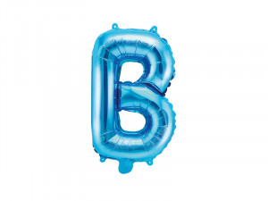 Balon litera B auriu folie 35 cm