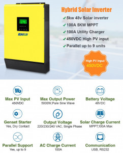 Invertor Fotovoltaic EASUN SV II 5KW