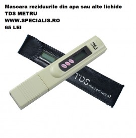 TESTER STILOU TDS- METRU Total Solide Dizolvate