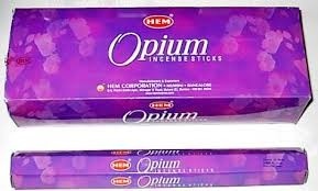 Betisoare parfumate hem OPIUM