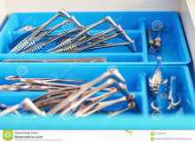 Osnovni ORL hirurski set za ordinacije, sa kutijiom za sterilizaciju