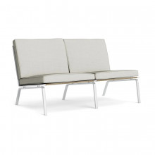 Stolice za cekaonicu dve u nizu uvoz Italija NORR11 MAN 2 seater fabric sofa