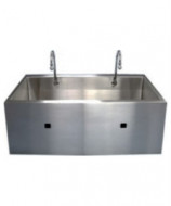 ES Series Dual Bay Economy Sink W/ Infrared Operated Water