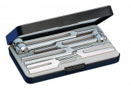 Riester Tuning fork set III (No. 5162, No. 5165, No. 5167, No. 5169, No. 5171) in plastic case