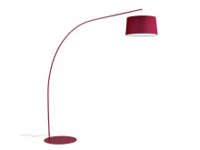 Egoitaliano THAI Fabric and metal arc lamp,Dekorativna lampa ITALIJA
