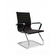 Office black 1 pomocna stolica za kabinet i cekaonicu