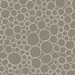 Linoleum Covor PVC Tarkett Tapet PVC AQUARELLE WALL HFS - Bubbles BROWN