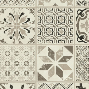 Linoleum Covor PVC Tarkett Pardoseala LVT STARFLOOR CLICK 30 & 30 PLUS - Retro BLACK WHITE