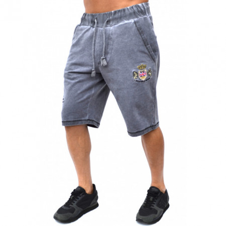 МЪЖКИ КЪСИ ПАНТАЛОНИ GREY OIL DYE RUGBY SHORTS