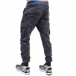 МЪЖКО ТЪМНО СИВО КАРГО КАМУФЛАЖНО ДОЛНИЩЕ BRS GARGO DARK GREY ПРОЛЕТ ЕСЕН
