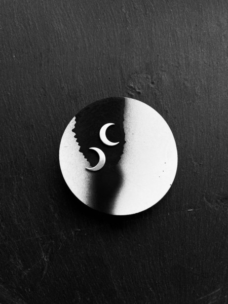 Moon earrings