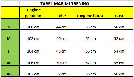 Paşte nordest Inhiba tabel marimi trening copii ajun mulțime Corespunde