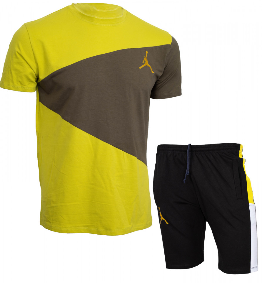 Compleu tricou + pantaloni scurti de bumbac C43