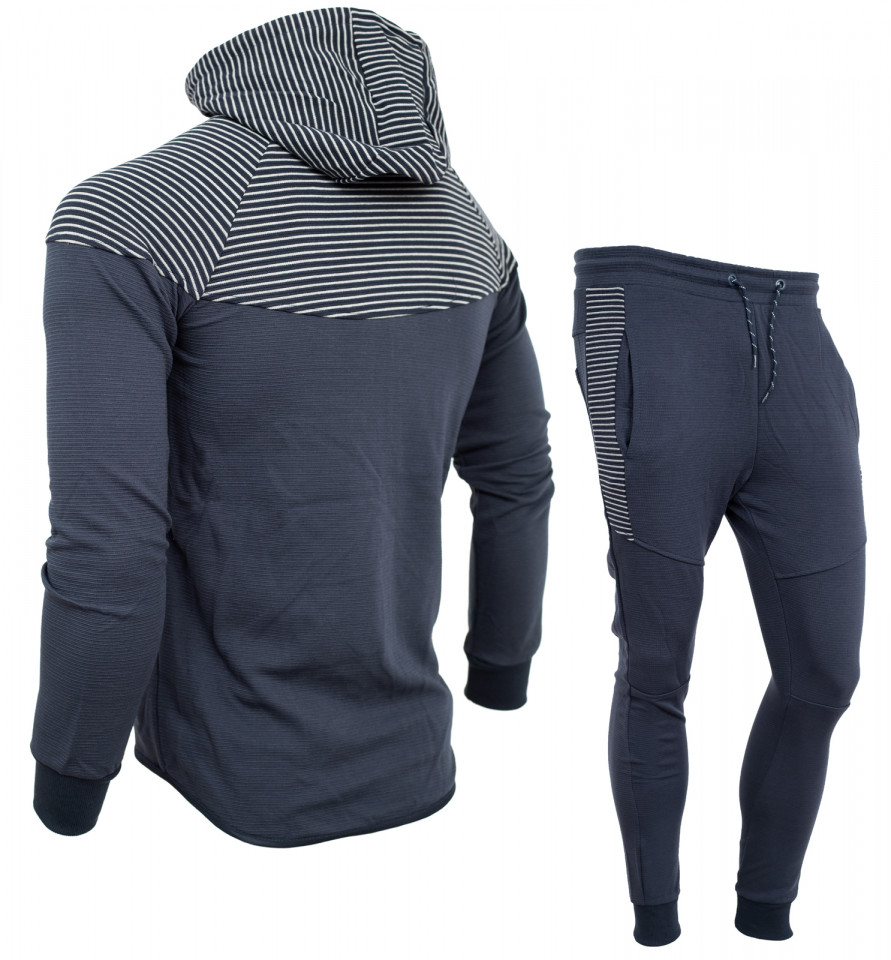 Trening barbat cu gluga slim fit ZR47