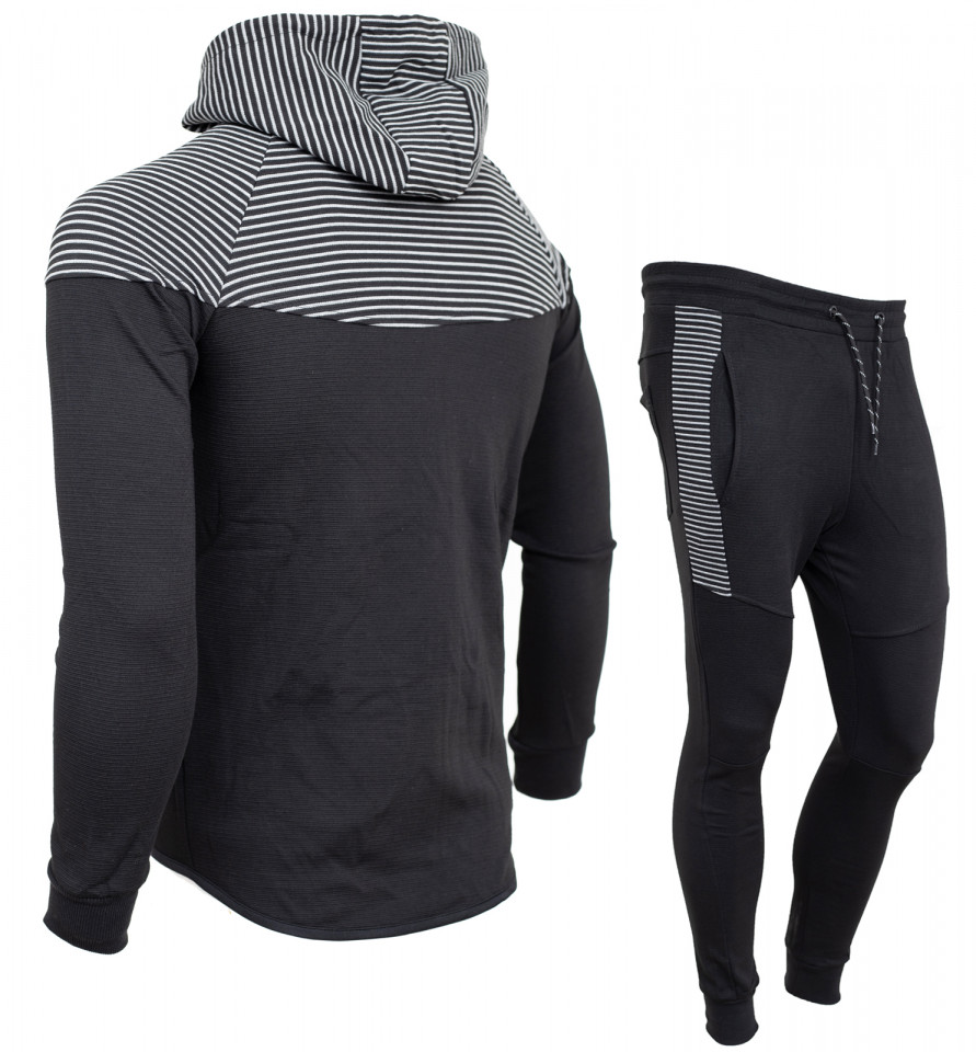 Trening barbat cu gluga slim fit ZR42