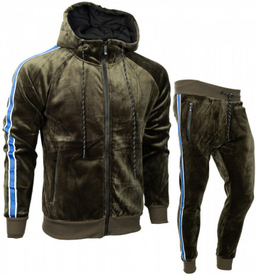 Trening catifea Premium de barbati gros de toamna D14