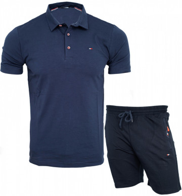 Compleu barbati tricou polo + pantaloni scurti TM29