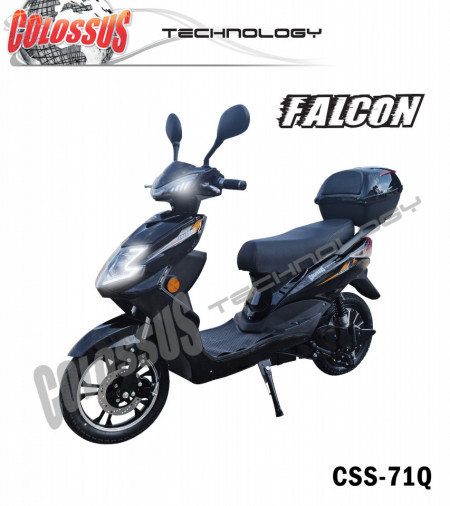 COLOSSUS Električni bicikl FALCON CSS-71Q CRNI