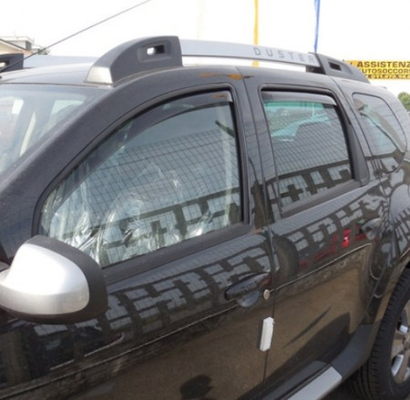 Set deflectoare aer fata; spate Dacia Duster (2014-2018)