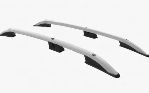 Set bare longitudinale portbagaj auto culoare argintie dedicate pentru OPEL COMBO LIFE MPV 19- / SWB