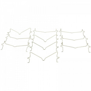 Arc anti-zdrăngănit, plăcuțe de frână cu disc TOYOTA LAND CRUISER 100 1998-2007