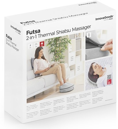 Aparat de masaj Shiatsu cu infrarosu Futsa pentru picioare sau corp