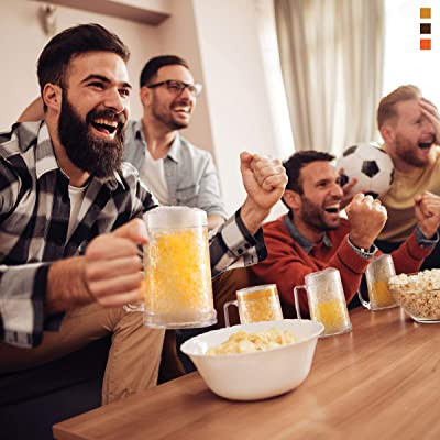 Halba de bere congelabila cu pereti dubli 500 ml
