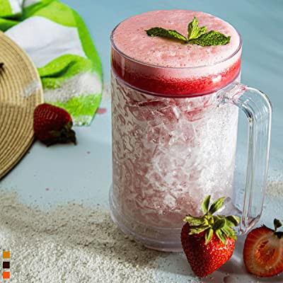 Halba de bere Frost congelabila cu pereti dubli 500 ml