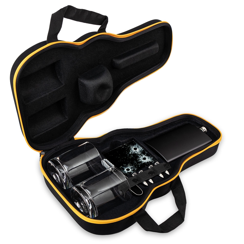 Guitar Whisky Set - Set de whisky in carcasa Elegance cu forma de chitara