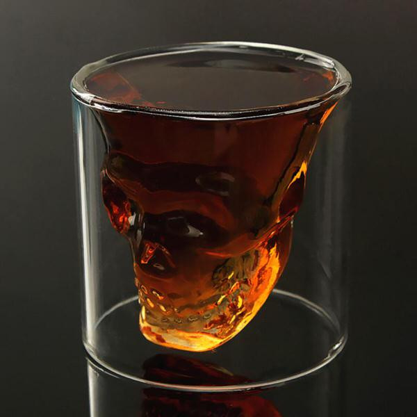 Pahar craniu whisky