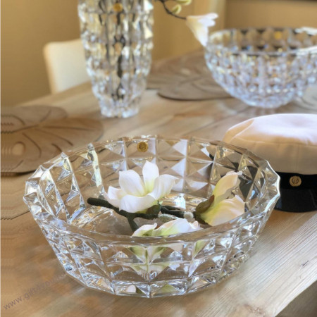 Cristal Bohemia - Platou intins colectia Brilliant