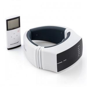 Aparat pentru masaj cervical Deluxe cu 3 functii - masaj termal, electrostimulare si vibratii