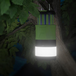 Lanterna pentru Camping anti tantari retractabila cu incarcare USB si PowerBank